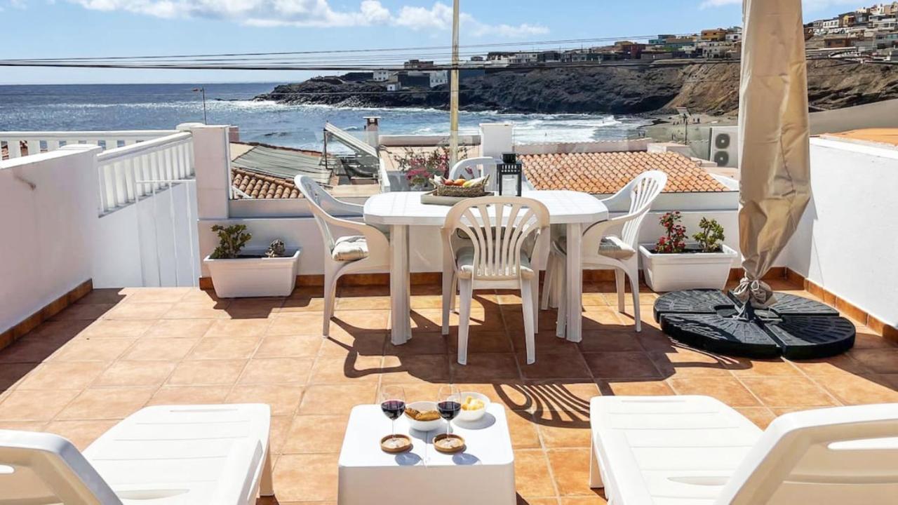 Harmony Beach House - 2Br Sea Views Terrace Villa Telde Exterior foto